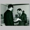 fischer & Prince Charles - Domesday Disc 1986 - Period Photo